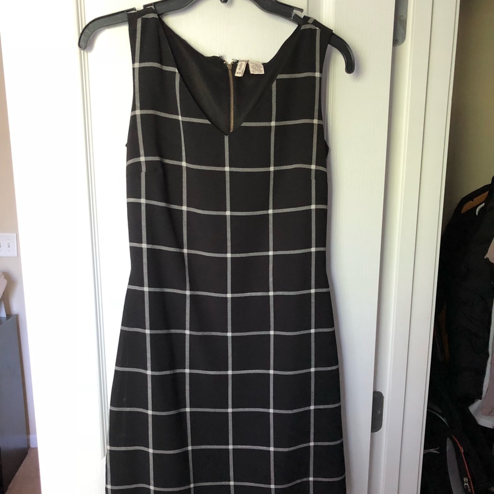 Black and White Dress